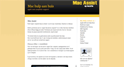 Desktop Screenshot of macassist.nl